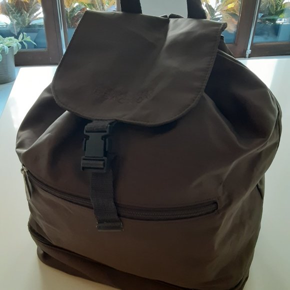 Kenneth Cole Backpack Brown Large - Picture 8 of 12